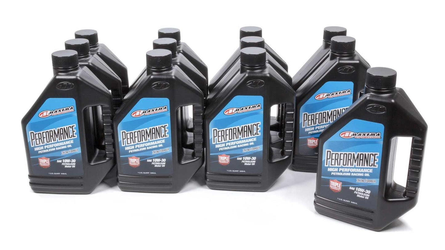 10W30 Petroleum Oil Case 12x1 Quart Performance - Fenix Motorsports - Oils, Fluids and Sealer,Oils, Fluids and Additives,Motor Oil