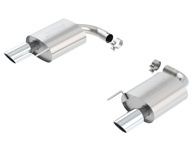 15 - Mustang 5.0L Axle Back Exhaust System - Fenix Motorsports - Exhaust,Exhaust Pipes, Systems and Components,Exhaust Systems