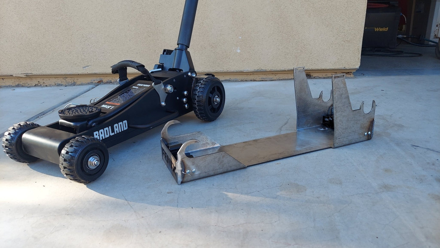 1.5 Ton Harbor Freight Badlands Jack Mount - Fenix Motorsports - Vehicle Organization