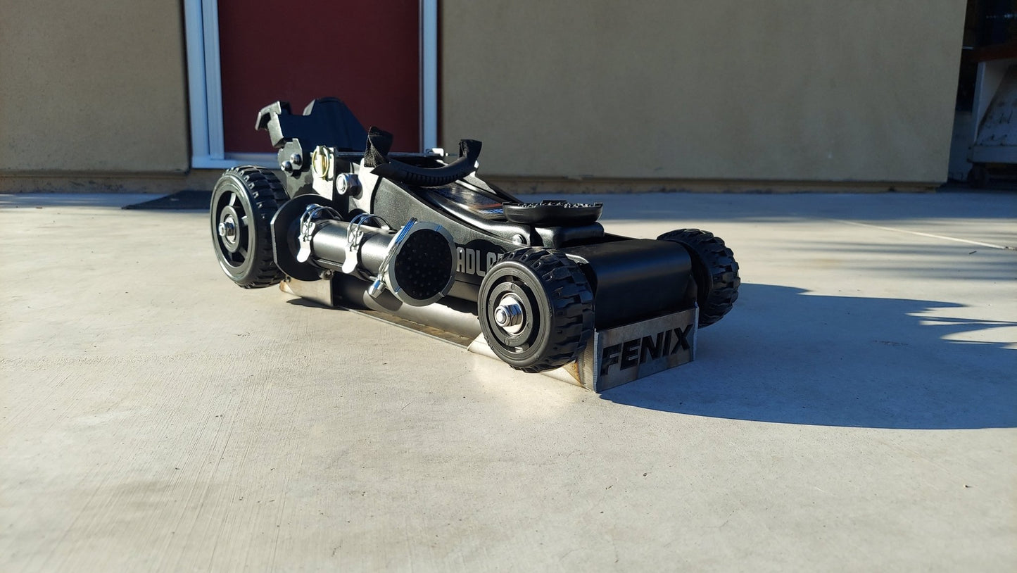 1.5 Ton Harbor Freight Badlands Jack Mount - Fenix Motorsports - Vehicle Organization