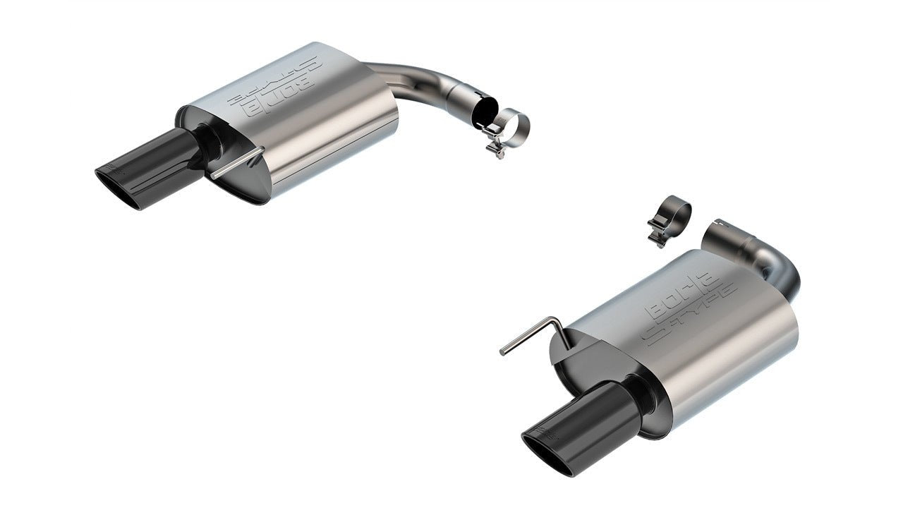 24 - Mustang 2.3L Axle Back Exhaust - Fenix Motorsports - Exhaust,Exhaust Pipes, Systems and Components,Exhaust Systems