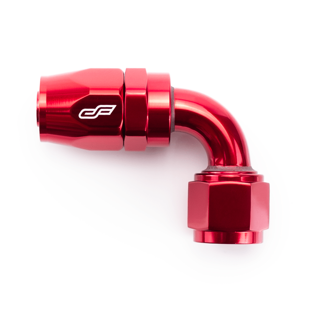 Color Fittings 90 Degree Female Aluminum Hose End AN Fitting - Fenix Motorsports - Fitting