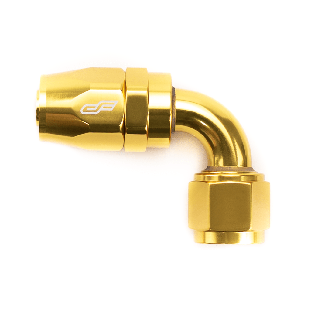 Color Fittings 90 Degree Female Aluminum Hose End AN Fitting - Fenix Motorsports - Fitting