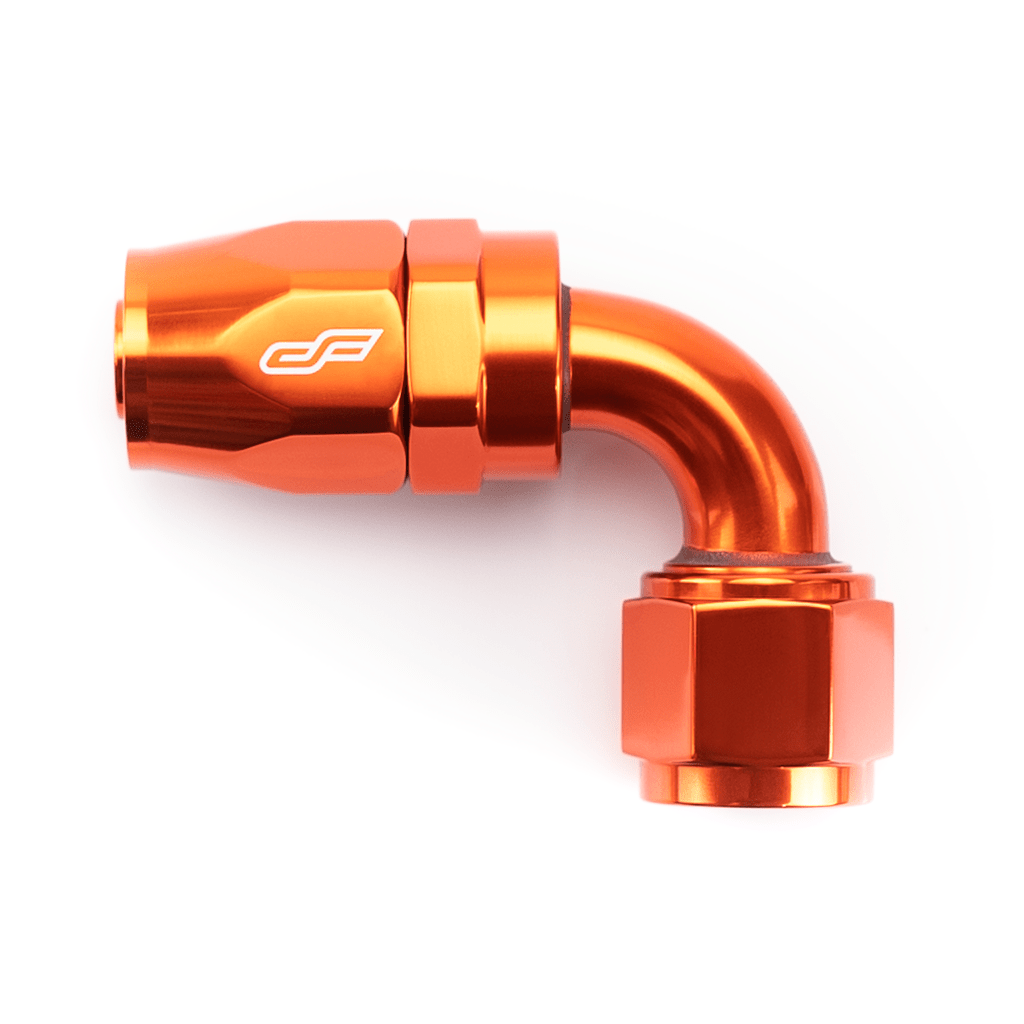 Color Fittings 90 Degree Female Aluminum Hose End AN Fitting - Fenix Motorsports - Fitting
