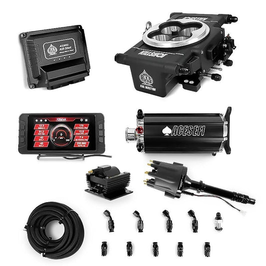 ACES EFI Killshot EFI Master Kit Black Command Center - Fenix Motorsports - Air and Fuel,Fuel Injection Systems and Components - Electronic,Electronic Fuel Injection Systems