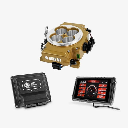 ACES EFI Killshot II 4bbl EFI Gold - Fenix Motorsports - Air and Fuel,Fuel Injection Systems and Components - Electronic,Electronic Fuel Injection Systems