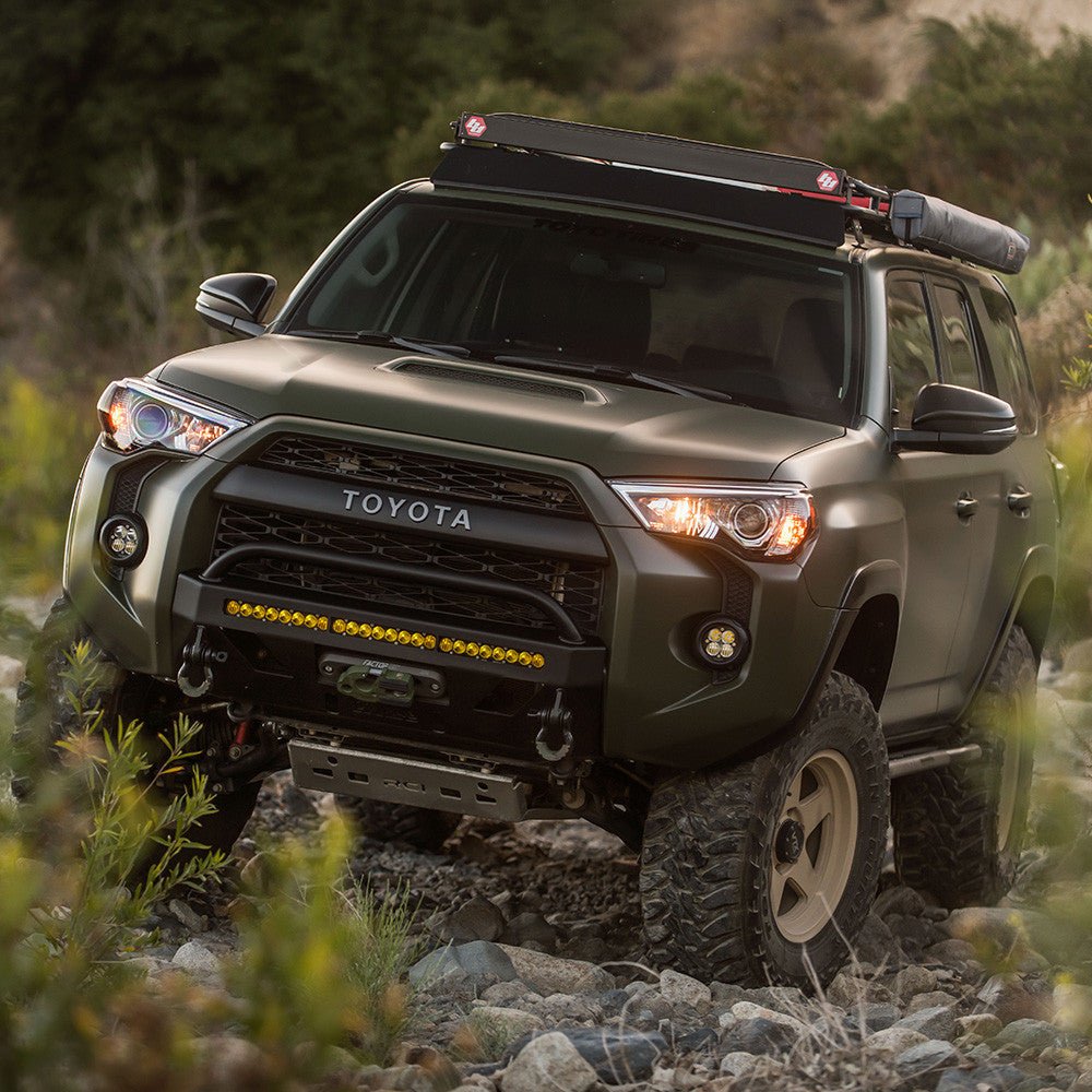 Baja Designs, Toyota Squadron - R Sport Fog Pocket Light Kit - Toyota 2010 - 24 4Runner; 2012 - 23 Tacoma; 2014 - 21 Tundra - Fenix Motorsports - Light Pod