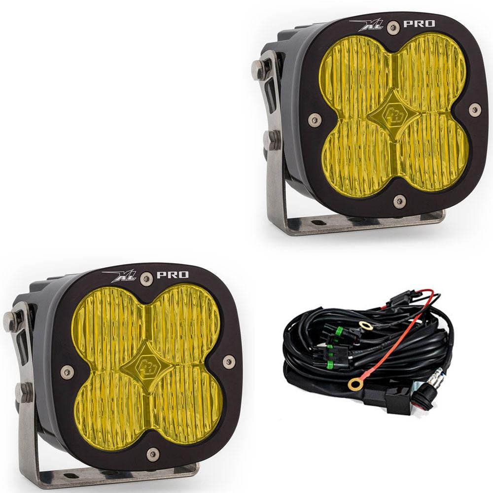 Baja Designs XL Pro LED Auxiliary Light Pod Pair - Universal - Fenix Motorsports - Light Pod