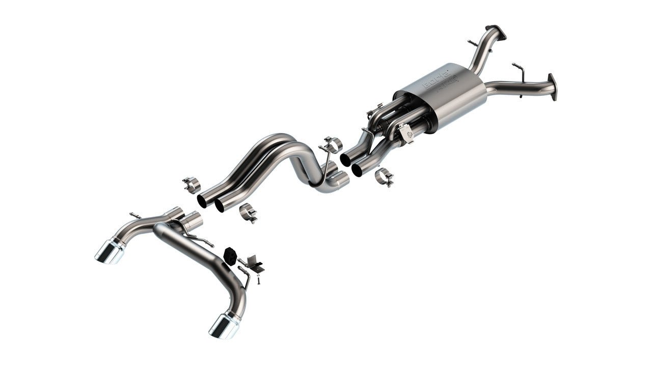 Borla 22 - Ford Bronco 3.0L Cat Back Exhaust Kit - Fenix Motorsports - Exhaust,Exhaust Pipes, Systems and Components,Exhaust Systems