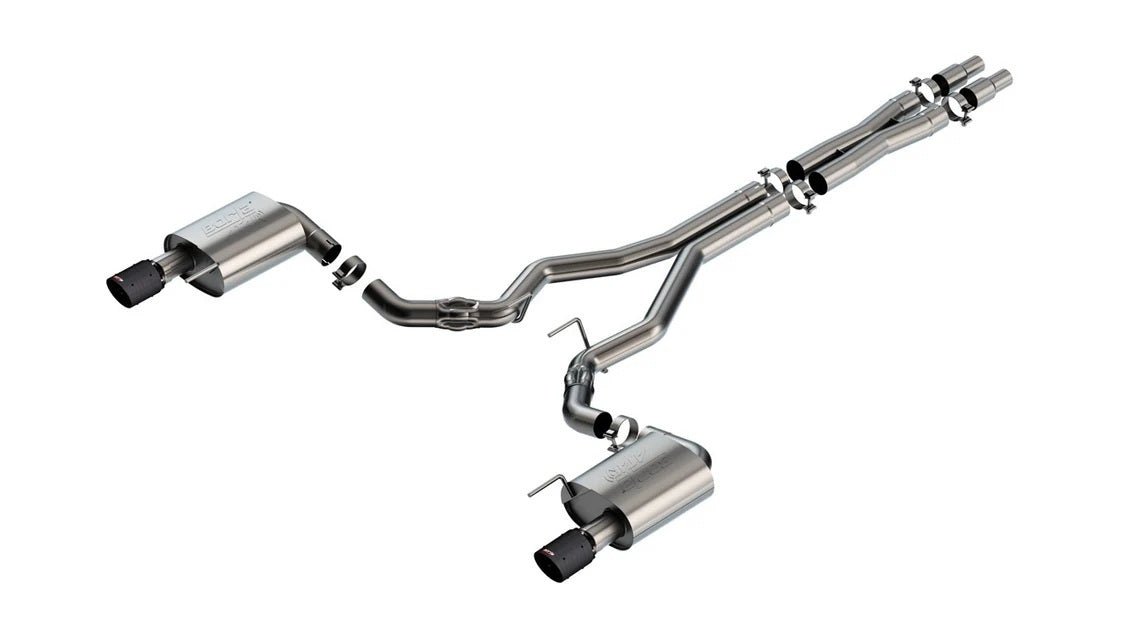 Borla 24 - Mustang 5.0L Axle Back Exhaust - Fenix Motorsports - Exhaust,Exhaust Pipes, Systems and Components,Exhaust Systems