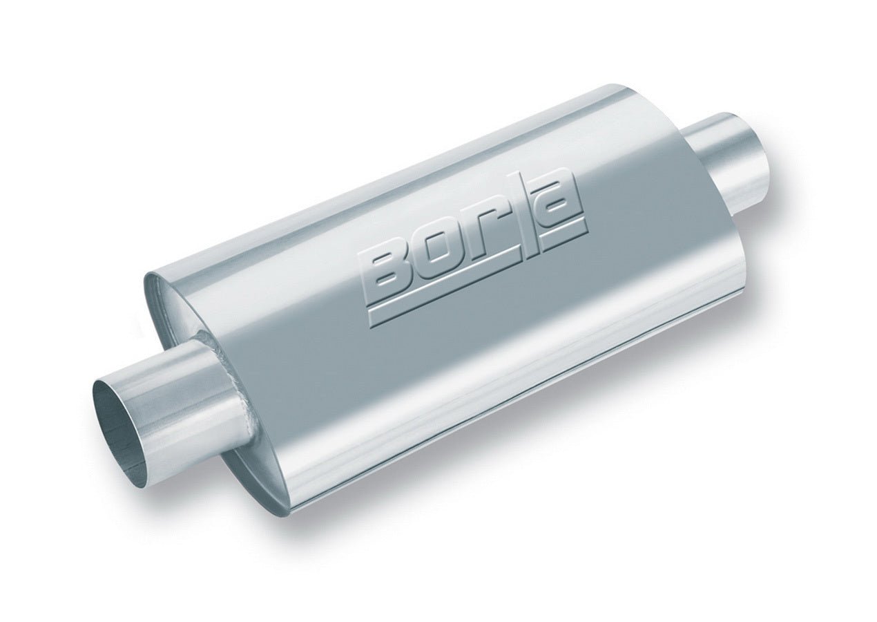 Borla Sportsman XR - 1 Muffler 2 1/2in In/Out x 12in - Fenix Motorsports - Exhaust,Mufflers and Resonators,Mufflers and Components