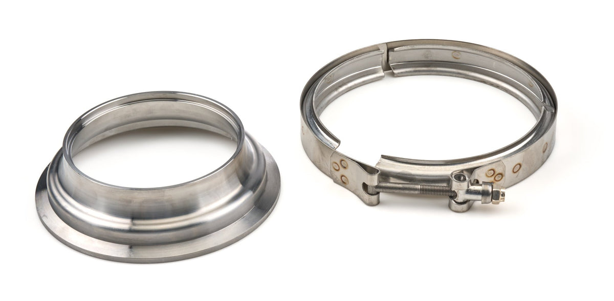 BTR 5 in to 4 in Reducer Downpipe Flange - Fenix Motorsports LLC - Exhaust,Exhaust Pipes, Systems and Components,Exhaust Pipe Adapters and Reducers