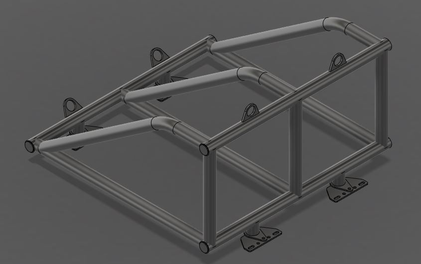 Chaser Tire Carrier - Fenix Motorsports - Dual Tire Carrier
