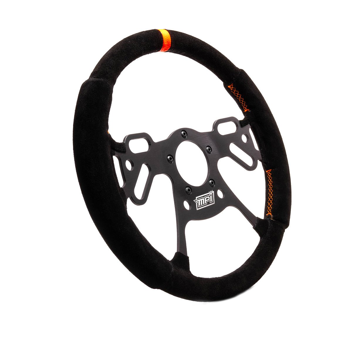 Drag Steering Wheel 12in Suede Pad Switch Holes - Fenix Motorsports - Steering and Components,Steering Wheels and Components,Steering Wheels and Components
