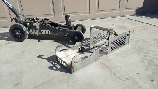 Jack mount bracket for 3 Ton Harbor Freight Badlands jack – off-road truck accessory