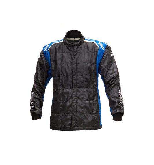 Jacket Racer 2.0 Medium Black/Blue - Fenix Motorsports - Safety Equipment,Safety Clothing,Driving Jackets