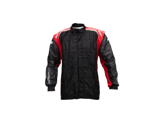 Jacket Racer 2.0 Medium Black/Red - Fenix Motorsports - Safety Equipment,Safety Clothing,Driving Jackets
