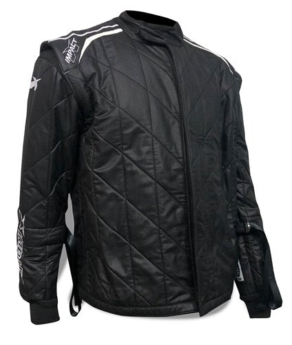 JACKET TF20 SFI/20 LARGE BLACK - Fenix Motorsports - Safety Equipment,Safety Clothing,Driving Jackets