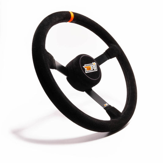 MPI 14in 3 - Bolt LW Steel Wheel Suede - Fenix Motorsports - Steering and Components,Steering Wheels and Components,Steering Wheels and Components