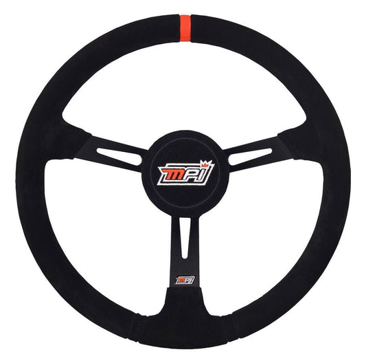 MPI 15in 3 - Bolt LW Aluminum Wheel Suede Grip - Fenix Motorsports - Steering and Components,Steering Wheels and Components,Steering Wheels and Components