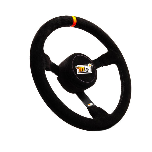 MPI Stock Car Steering Wheel 13in Dished Suede - Fenix Motorsports - Steering and Components,Steering Wheels and Components,Steering Wheels and Components