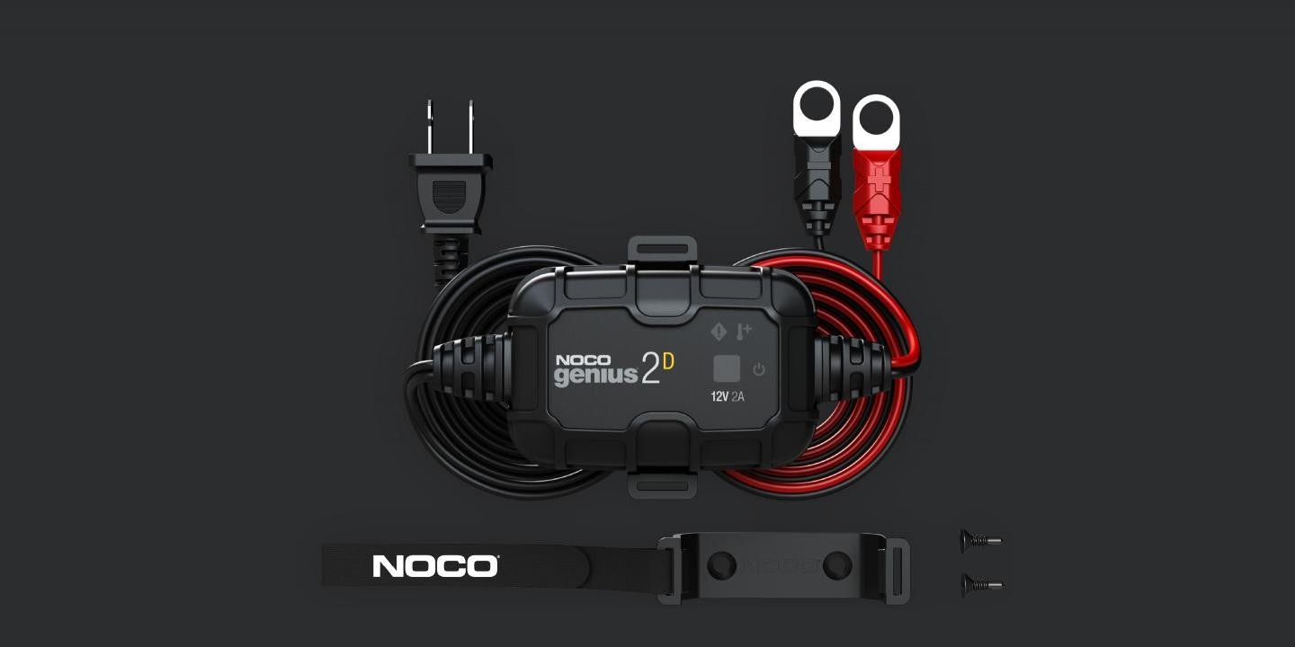 NOCO GENIUS2D 12V 2A Direct - Mount Battery Charger - Fenix Motorsports - Battery Charger