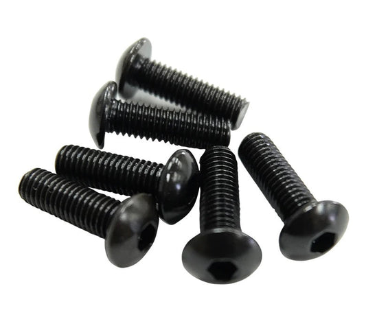 NRG Screw Kit Steering Wheel Black FLAT - Fenix Motorsports - Fasteners,Steering Fastener Kits,Steering Wheel Fastener Kits