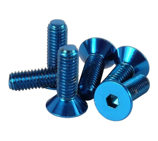 NRG Screw Kit Steering Wheel Blue Conical - Fenix Motorsports - Fasteners,Steering Fastener Kits,Steering Wheel Fastener Kits
