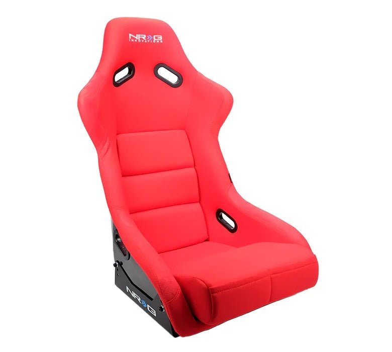 NRG Seat FRP Large Red Cloth - Fenix Motorsports - Interior and Accessories,Seats and Components,Seats