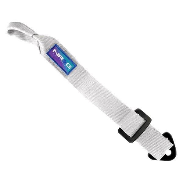 NRG Tow Strap Universal w/ Loop Gray - Fenix Motorsports - Towing Equipment,Tie - Down Straps and Components,Tow Straps and Components