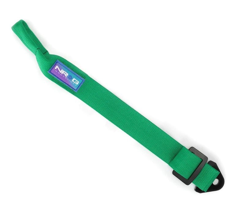 NRG Tow Strap Universal w/ Loop Green - Fenix Motorsports - Towing Equipment,Tie - Down Straps and Components,Tow Straps and Components
