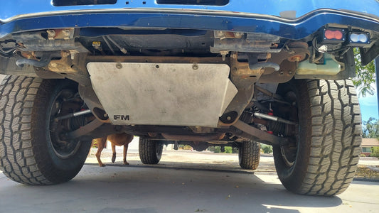 OEM Replacement Front Skid Plate — 1999–2006 Chevy Silverado & GMC Sierra 1500 4WD - Fenix Motorsports LLC - OEM Skid Plate