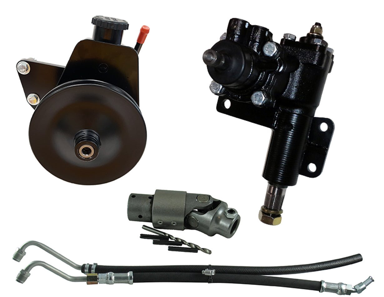 Power Steering Conversio n 62 - 72 Mopar Small Bloc - Fenix Motorsports - Steering and Components,Rack and Pinions, Steering Boxes and Components,Steering Boxes and Components