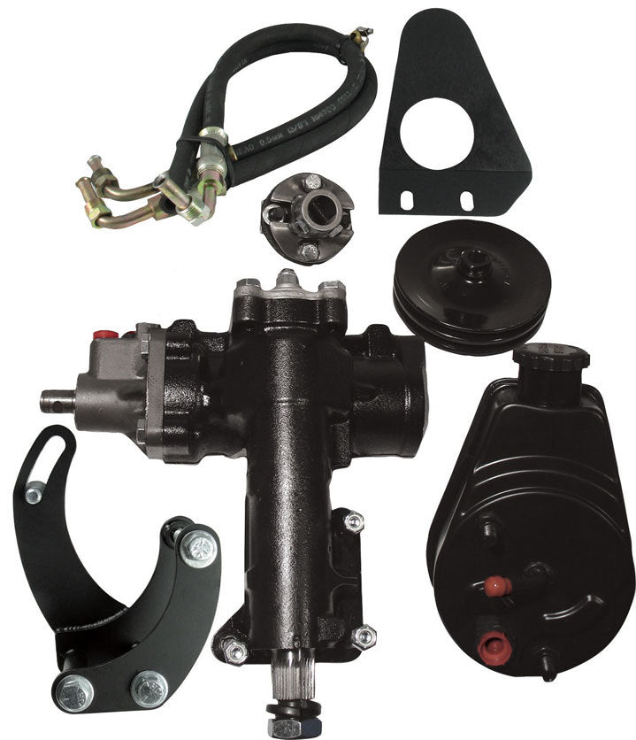 Power Steering Conversio n Kit 55 - 57 Chevy 1DD Co - Fenix Motorsports - Steering and Components,Rack and Pinions, Steering Boxes and Components,Steering Boxes and Components