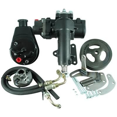Power Steering Conversn Kit 67 - 82 Corvette SBC - Fenix Motorsports - Steering and Components,Rack and Pinions, Steering Boxes and Components,Steering Boxes and Components