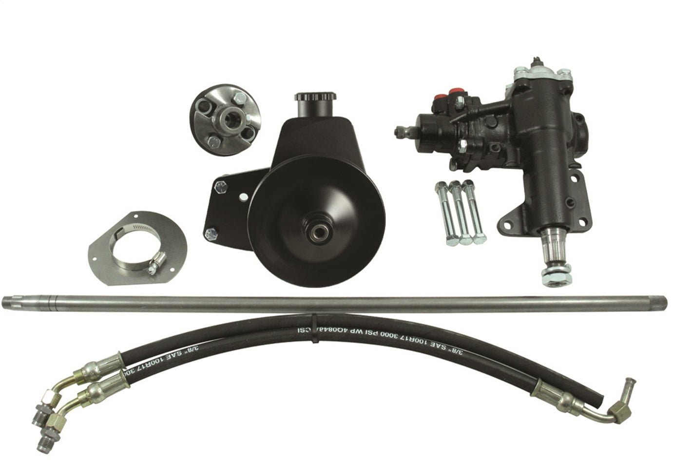 P/S Conversion Kit Fits 65 - 66 Mustang w/Manual - Fenix Motorsports - Steering and Components,Rack and Pinions, Steering Boxes and Components,Steering Boxes and Components