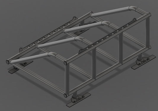 Racer Tire Carrier - Fenix Motorsports - Dual Tire Carrier