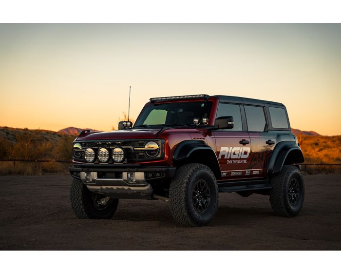 Rigid Industries 360 Pro 9 Inch Spot Optic with RGBW Backlight (P/N 36422) - Fenix Motorsports - Lighting