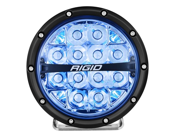 Rigid Industries 360 RGBW 6 inch LED Spot Light - Pair (P/N 36412) - Fenix Motorsports - Light Pod