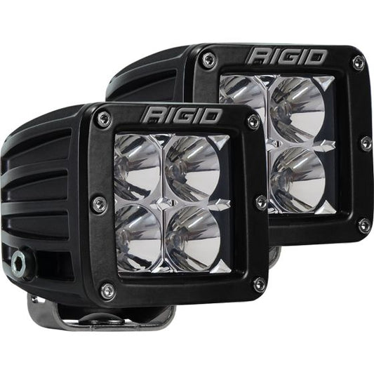 Rigid Industries D - Series Pro Flood Black 2 Lights - Fenix Motorsports - Light Pod