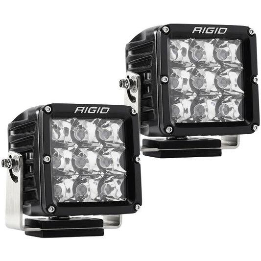 Rigid Industries D - XL Pro Flood Pair Black (Part  322113) - Fenix Motorsports - Light Pod