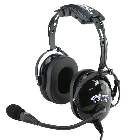 Rugged Radios Headset General Aviation Student Pilot - Fenix Motorsports - Mobile Electronics,Race Radios and Components,Headphones and Ear Phones
