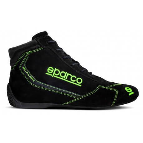 Shoe Slalom Size 43 Blk Green - Fenix Motorsports - Safety Equipment,Safety Clothing,Driving Shoes and Boots