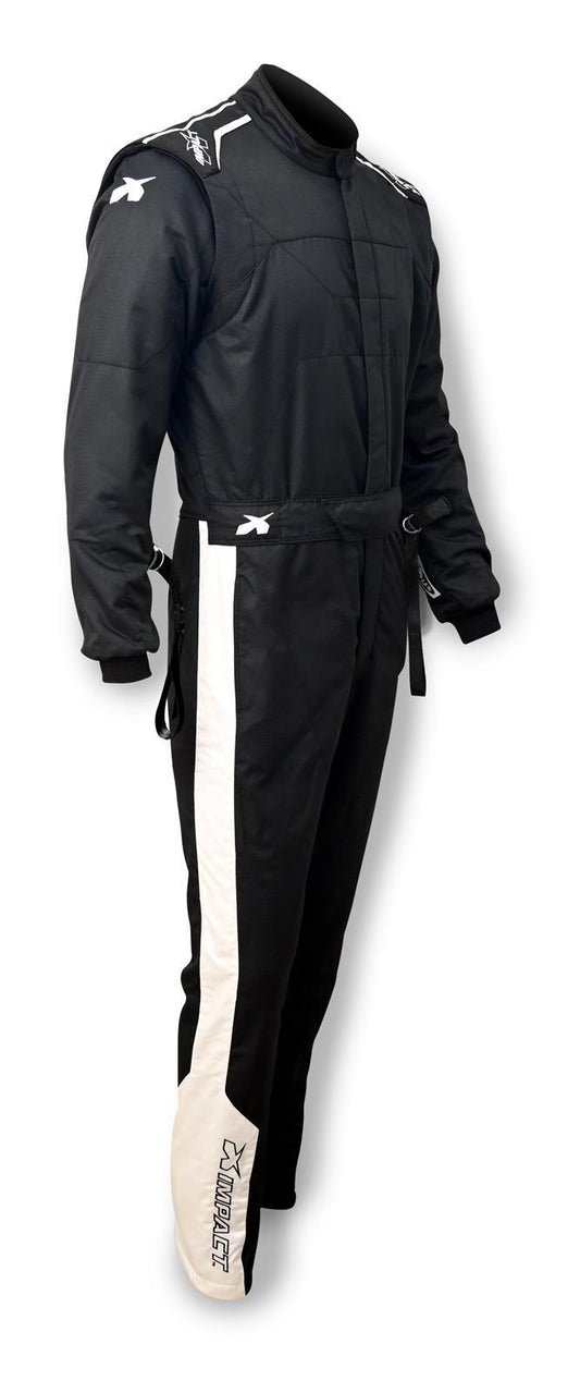 Suit Mini Racer 2.4 1pc Large Black - Fenix Motorsports - Safety Equipment,Safety Clothing,Driving Suits