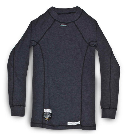 UNDERWEAR LONGSLEEVE TOP NOMEX LARGE BLACK - Fenix Motorsports - Safety Equipment,Safety Clothing,Fire Retardant Underwear Tops