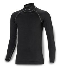 UNDERWEAR LONGSLEEVE TOP NOMEX XXX - LARGE BLACK - Fenix Motorsports - Safety Equipment,Safety Clothing,Fire Retardant Underwear Tops