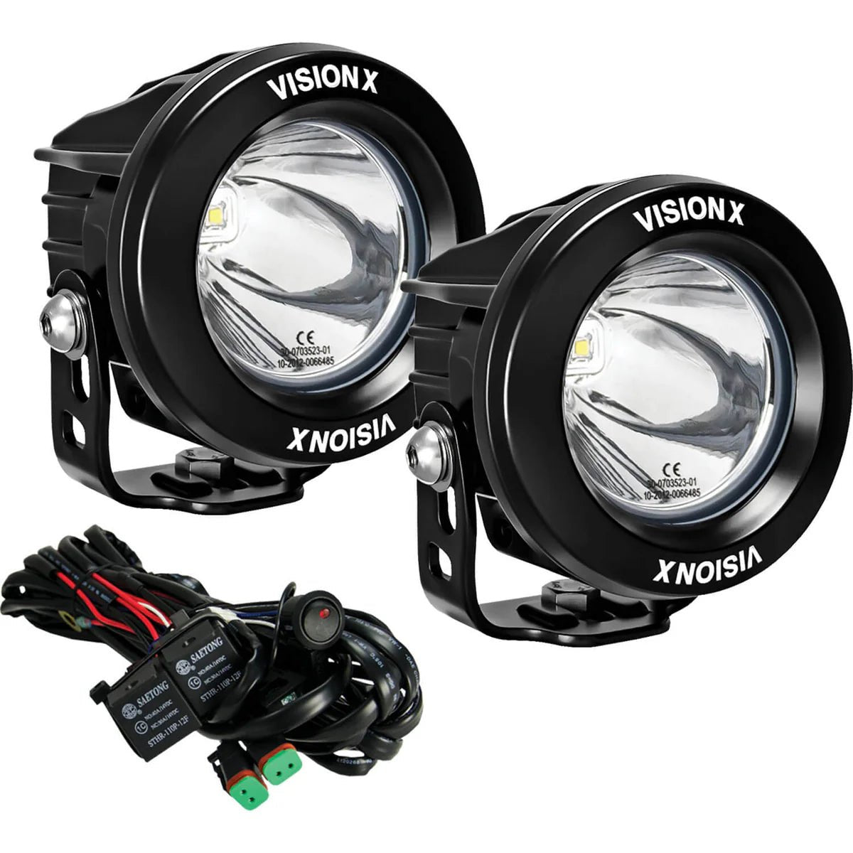 Vision X 3.7" CG2 Single LED Light Cannon Kit - Fenix Motorsports - Light Pod