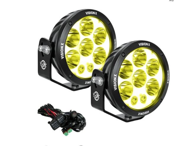 Vision X 6.7" ADV Light Cannon Kit - Fenix Motorsports - Light Pod
