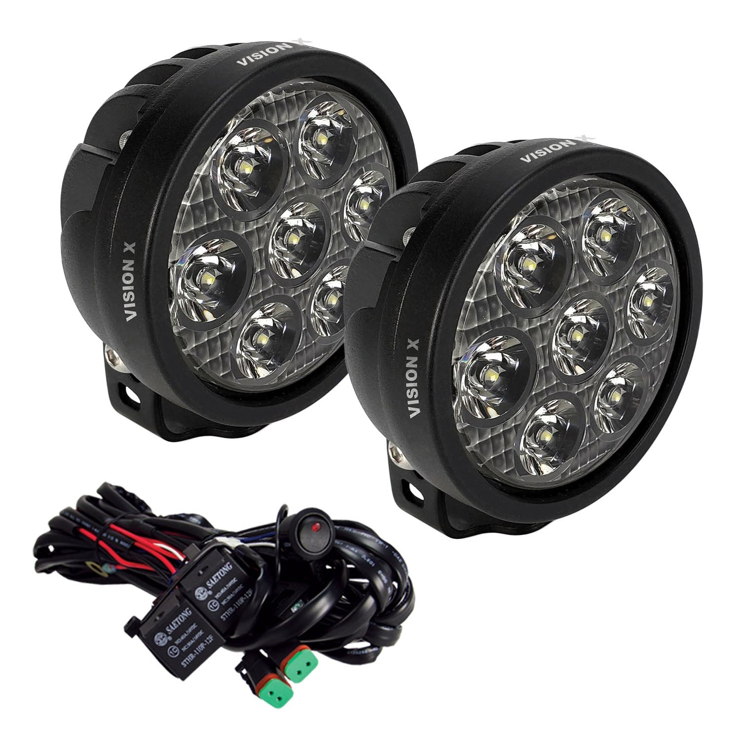 Vision X CR - 7 Spot Beam Driving Light - Fenix Motorsports - Light Pod
