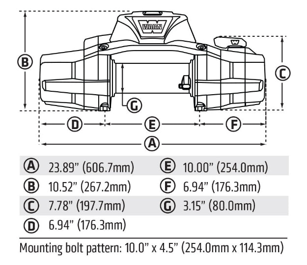 WARN ZEON XD 14 - S - 110014 - Fenix Motorsports - Winch